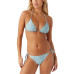 Juniors' Saltwater Essentials Venice Printed Bikini Top & Maracas Printed Bikini Bottoms
