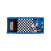 Character & Checkered Patterns 2-Piece Curved Snapback Hat & Bi-Fold Wallet Set