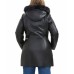 Plus Size Greta Leather Parka Coat