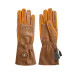 5V Battery Heated Leather Dress Glove - Women's - Tan - XS