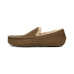 Men's Ascot Leather Plush-Lined Slipper