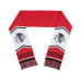 Women's Chicago Blackhawks Jacquard Stripe Scarf