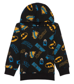 Batman, Toddler and Little Boys Fleece Pullover Hoodie