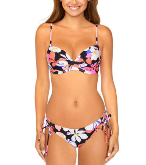Raisins, Juniors' Moonshadow Bikini Top & Tied Bottoms