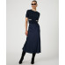 Women's Ennis Satin Midi Skirt