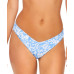 Juniors' Oahu Reversible Floral V-Shape Bottom