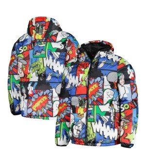 Reason, Men's and Women's Popeye Puffer Full-Zip Jacket