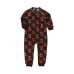 Toddler Boys and Girls Brown Cleveland Browns Piped Raglan Full-Zip Jumper