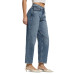 Women's High-Rise Relaxed Barrel-Fit Jeans