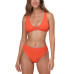 Andie Women's The Nora Triangle Ribbed Bikini Top & The 90s High-Waisted Ribbed Bikini Bottoms