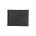 Men's Black Philadelphia Eagles Hybrid Bi-Fold Wallet