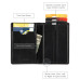 Men's Minimalist Leather Pop Up Card Holder Wallet