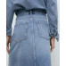 Women's Denim Midi Skirt