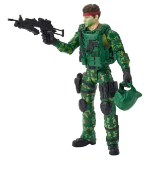 True Heroes, 12-Inch Action Figure Wolf