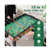 12-in-1 Combo Game Table Set with Foosball Air Hockey Pool Ping Pong Chess Bowling