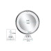 10x Magnifying Lighted Makeup Mirror 360° Rotation with Suction Cup