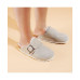 - Atlas Fur Genuine Leather Fur Lined Clogs for Women with Arch Support