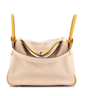 Pre-Owned HERMÉS, 30 Bicolor Lindy Bag Clemence