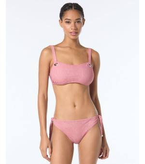 Michael Kors, Grommet-Trim Bikini Top & High-Leg Side-Tie Bottoms