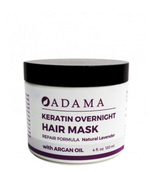 Zion Health, Adama Minerals Keratin Hair Mask, Lavender with Argan Oil