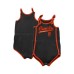 Toddler Boys and Girls Black San Francisco Giants Hit and Run Bodysuit