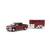 1/64 2019 Ford F-150 XLT with Livestock Trailer, Hitch & Tow Series