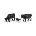 1/64th Bulk Pack of (25) Black Angus