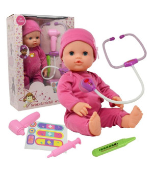 The New York Doll Collection, 16 Inch Baby Doll Doctor Playset
