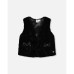 Big Girls Faux Vest Black