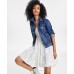 Cotton Denim Trucker Jacket