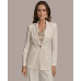 Women's Jacquard One-Button Blazer