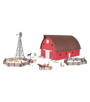 ERTL, 1/64 Farm Country Round Gable Barn Set