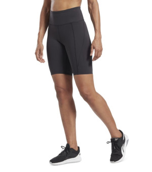 Reebok, Women's Lux High-Rise Pull-On Bike Shorts, A Macy's Exclusive