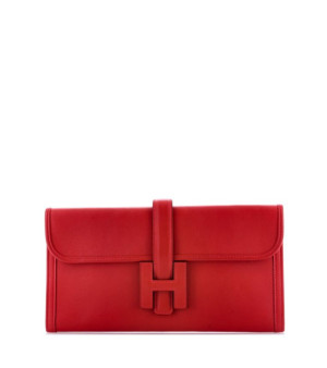 Pre-Owned HERMÉS, 29 Jige Elan Clutch Swift