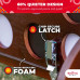 - Giant Four in a Row (All Weather) Outdoor Game w/ Carrying Case - Noise Reducing - 60% Quieter - Giant Connect - 4 Game