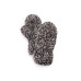 Women's Sherpa Mitten Gloves, Frosted Black, One Size