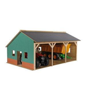 Universal Hobbies, 1/16 Farm Machinery 3-Bay Shed