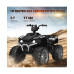 12V Kids Ride on ATV with LED Lights and Treaded Tires and LED lights